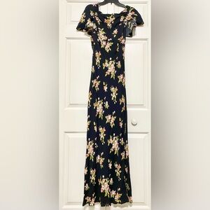 Reformation Lassie Maxi Dress Daphne Floral Print